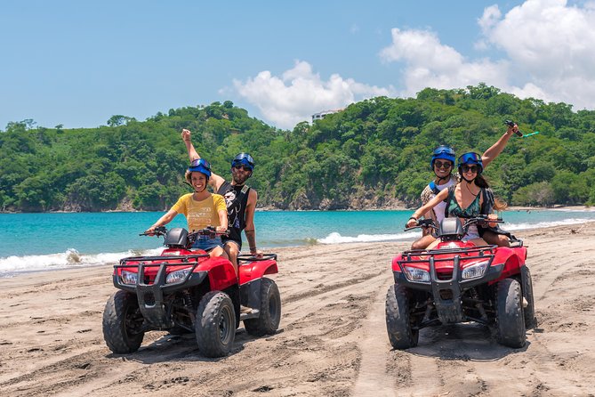 3 Hour ATV Secluded Beach Tour from Tamarindo, Flamingo, Conchal & Grande - Playa Mina: the first beach stop