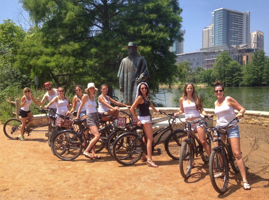 Austin: 1.5-Hour Lady Bird Lake Bike Tour - The boardwalk and Austin skyline views
