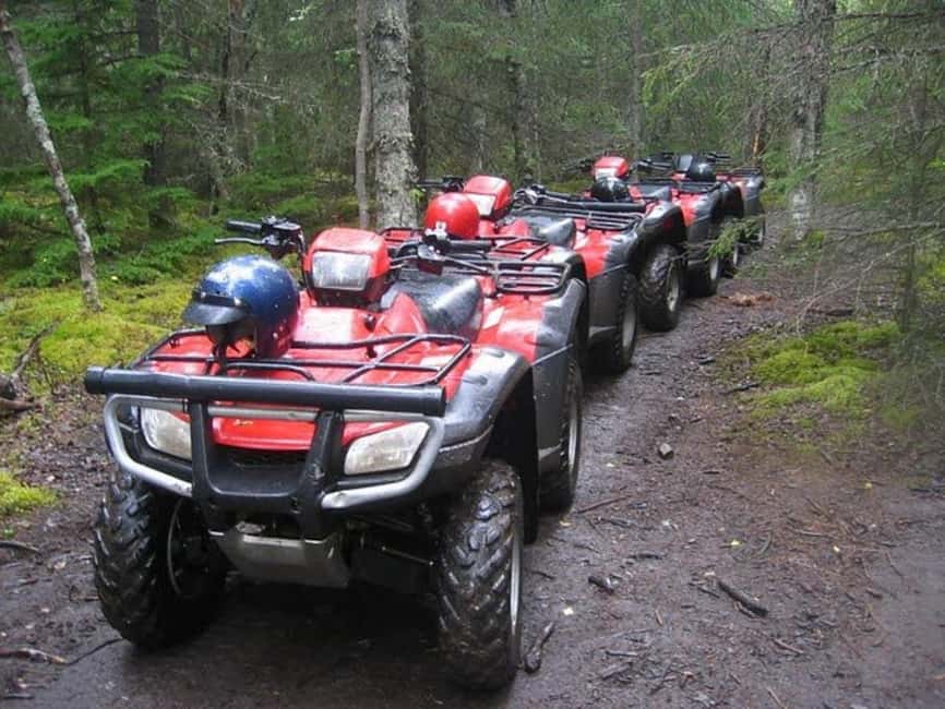 Bird Creek: Chugach State Park ATV Nature Tour & Hike - A waterfall fed by Bird Glacier