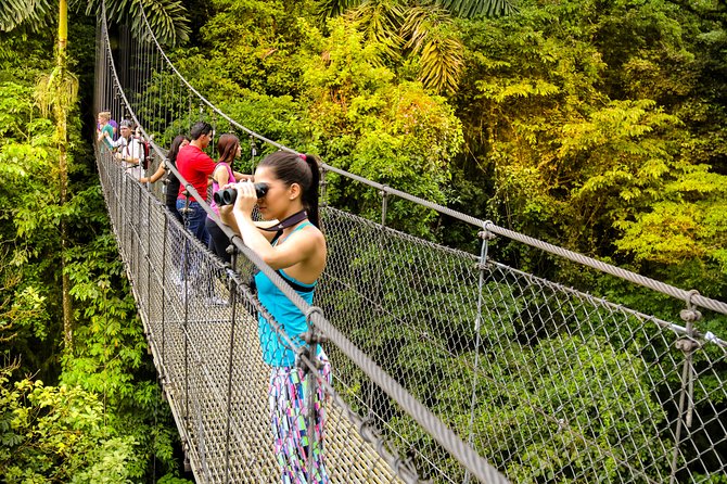 Birdwatching Tour at Mistico Park - Crossing the Arenal Hanging Bridges