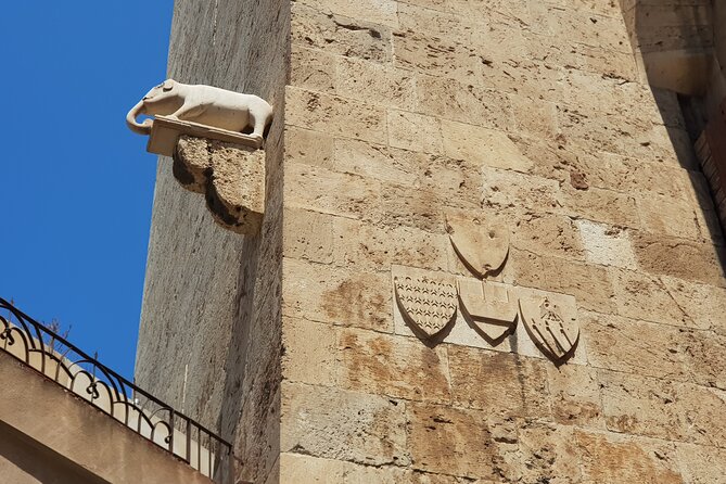 Cagliari city tour and flamingo park by minivan and on foot - Santa Cecilia Cathedral in Cagliari
