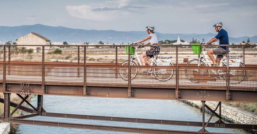 Cagliari E-Bike Tour: Canals & Flamingos at Molentargius - From Cagliari’s port to the Terramaini canal