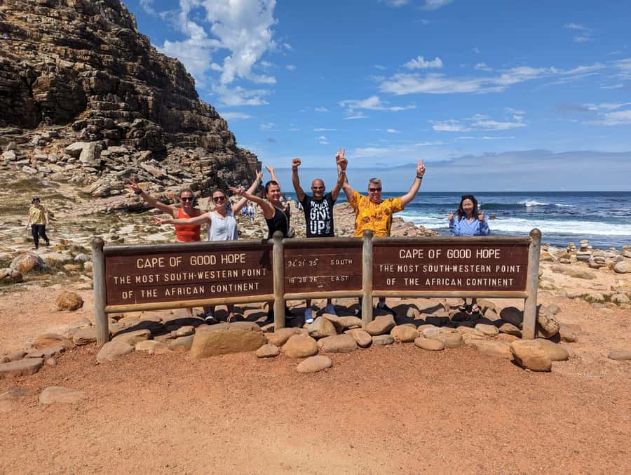 Cape Town: Table Mountain, Cape Point, & Penguins Group Tour - The ostrich stop and Cape Point Nature Reserve