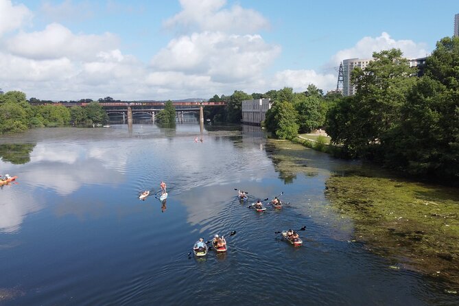 Downtown Austin Skyline Clear Kayak Tour at Lady Bird Lake - Congress Avenue Bridge and Austin’s bats