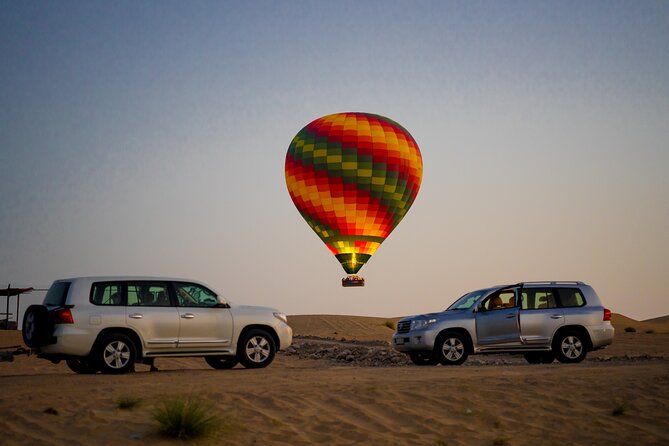 Dubai Hot Air Balloon Ride with Breakfast, Falconry & Camel Ride - Safety, comfort, and who can join