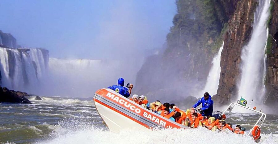 Explore Iguazu Falls and Bird Park: Complete Tour - Walking the forest trail before the boat