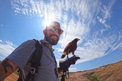 Falconry experience in Tuscany