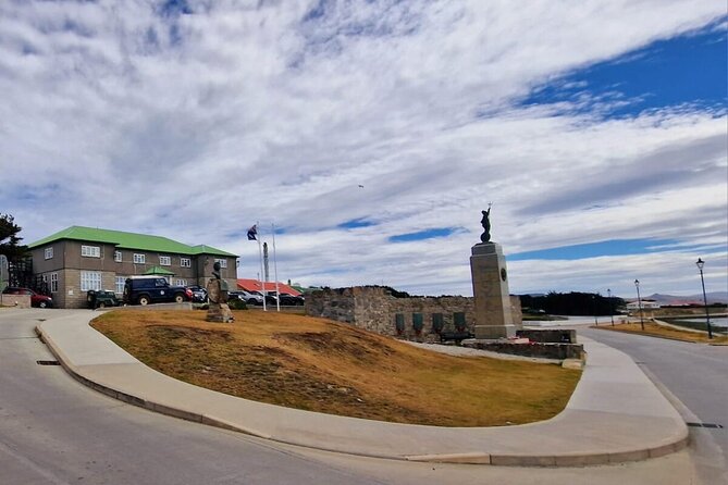 Falkland Islands Shared Tour Sightseeing with Penguins - The town sights you see from the van