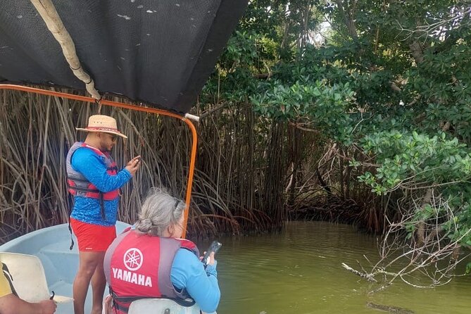 Flamingos Tour in Rio Lagartos Yucatan 2 hours - Washing off in the Gulf of Mexico