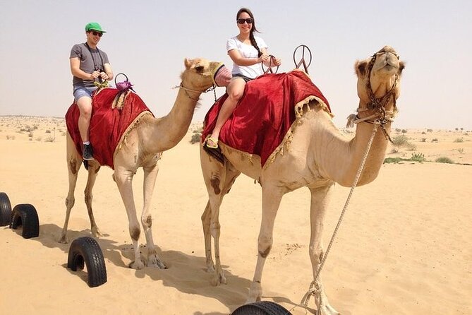 Hot Air Balloon Flight in Dubai with Breakfast, Falconry and Camel Ride - Who will enjoy this most