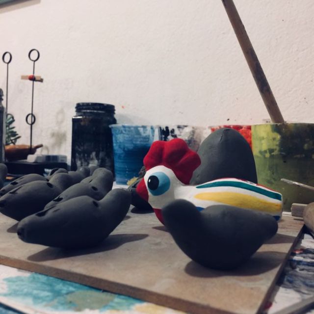 Matera: Handmade Clay Bird Workshop - From Single-Tone Sounds to Water Whistles