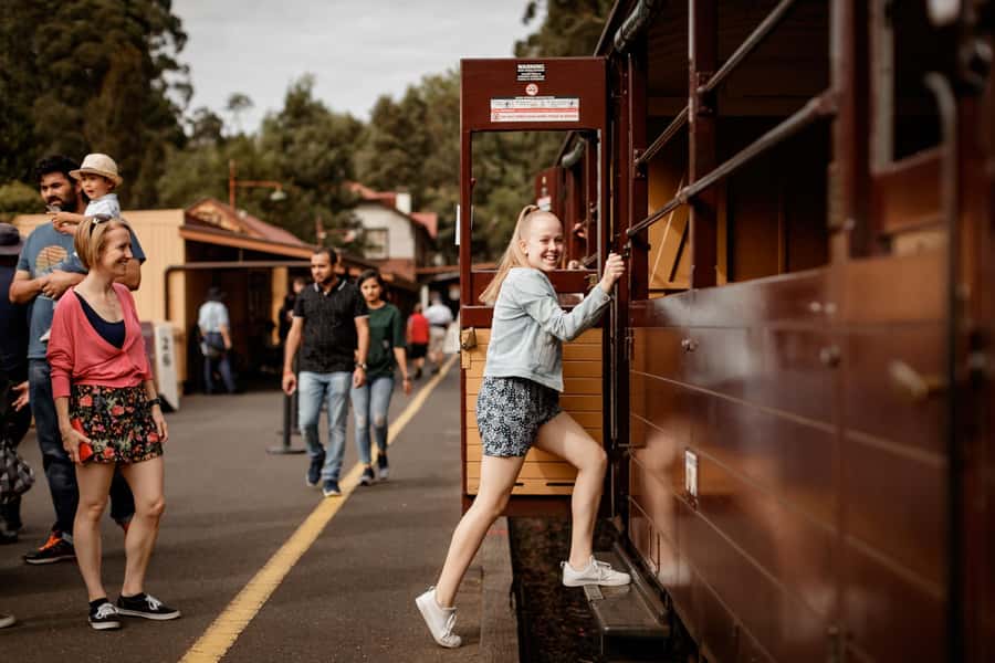 Melbourne: Penguin Parade Tour with Puffing Billy Train Ride - From Melbourne to Brighton’s colorful beach huts
