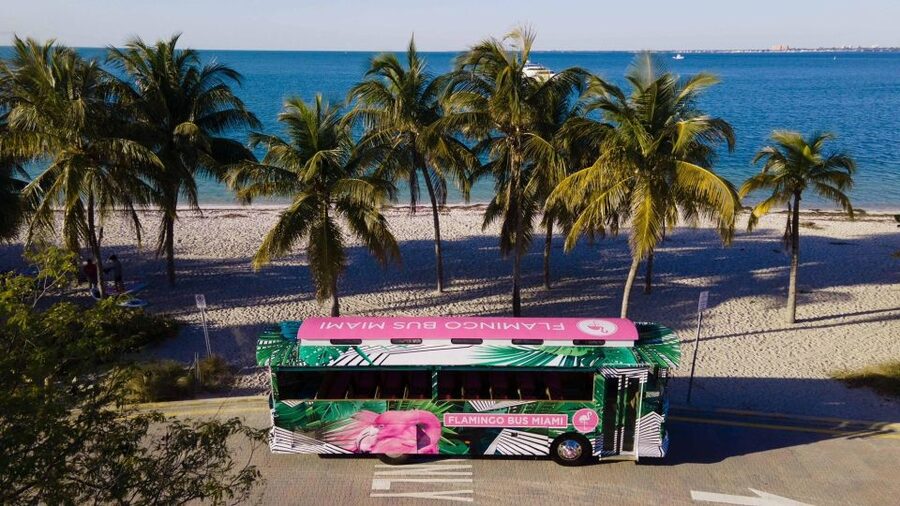 Miami Bus Tour Flamingo Open Air Trolley Bus Tours City Tour - What the guide adds to the ride
