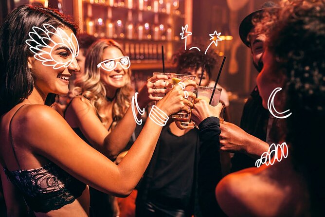 Nightlife Tour - Barcelona Bar Crawl with Flamingos - Eixample and the final club stop