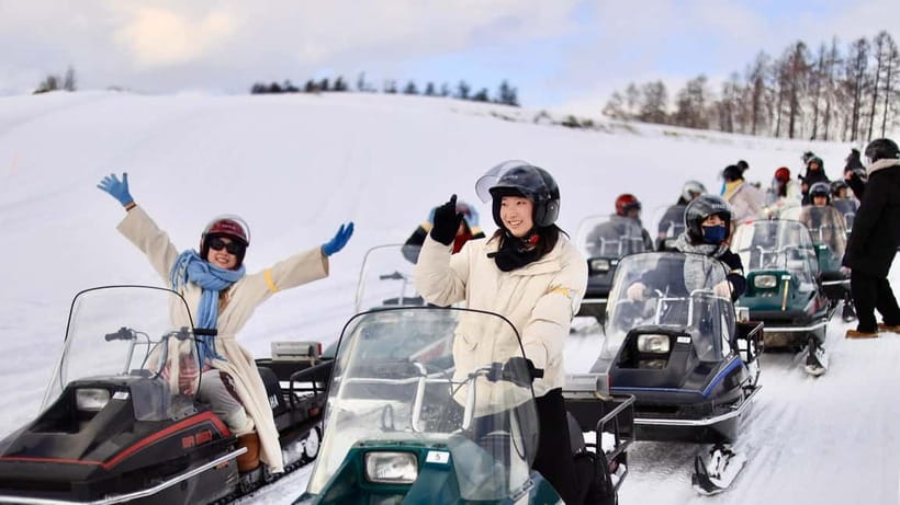 Sapporo Winter : Asahiyama Zoo (Penguin Fun & Snowmobile) - Why this makes sense from Sapporo