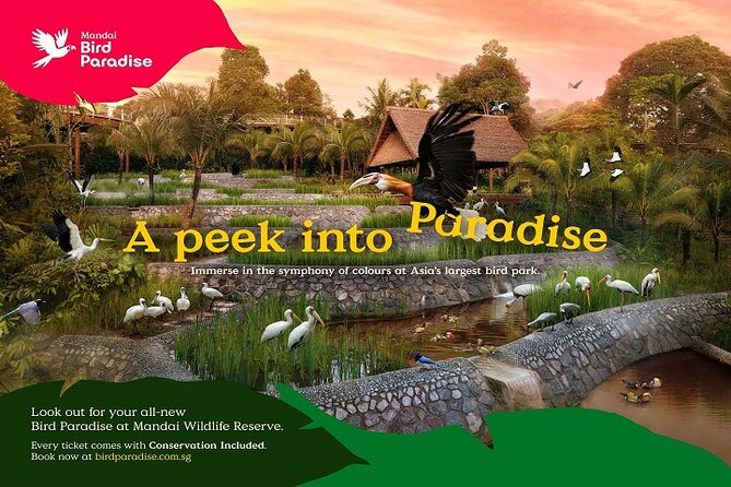 Singapore Bird Paradise Entry Ticket - Singapore Bird Paradise in a nutshell
