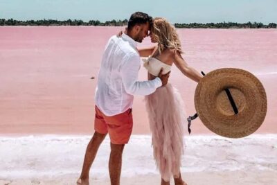 Pink Lake, Rio Lagartos, Crocodile Flamingo Adventure