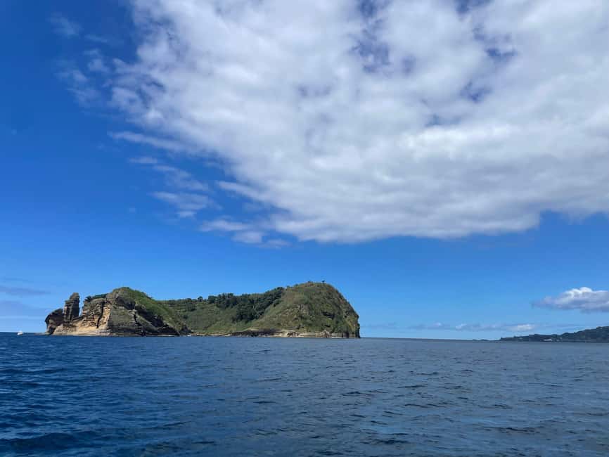 Vila Franca do Campo: Marine Life & Bird Watching & Islet Tour - The final water session near the islet