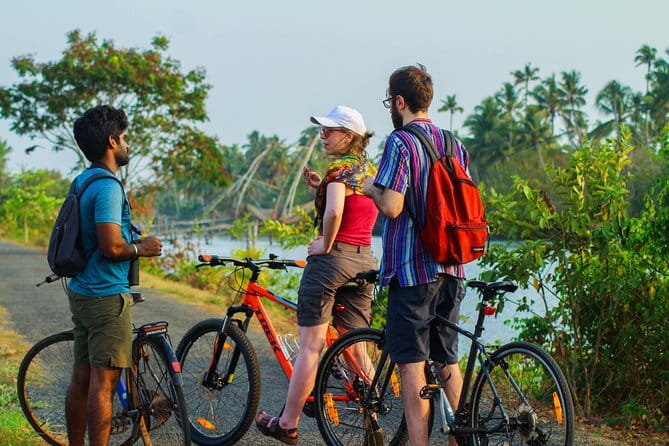 Village Bike Tour & Birdwatching - Meeting the backwaters at Pallithode Wetland